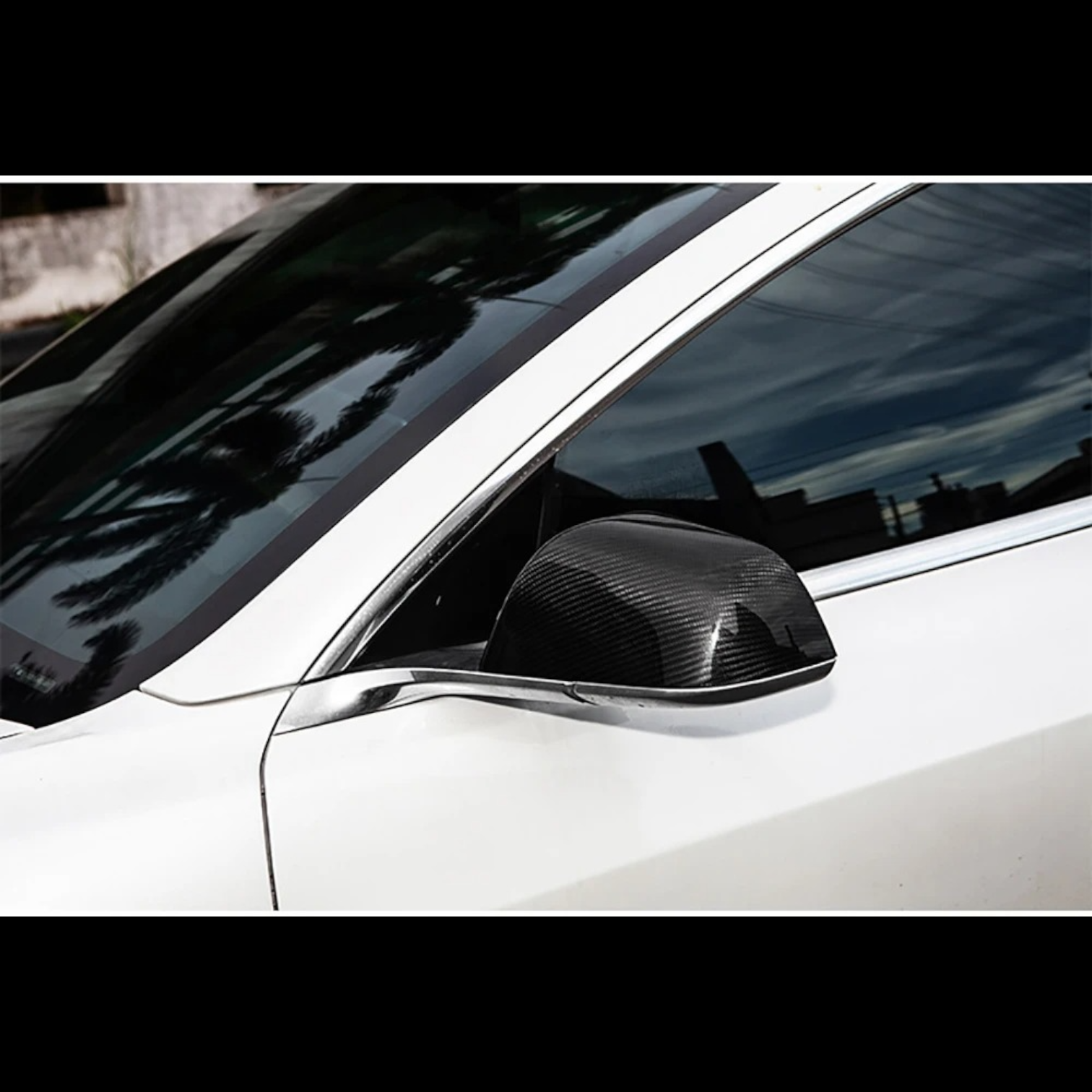 carbon mirror shell for TESLA MODEL 3/Y - ProTesla