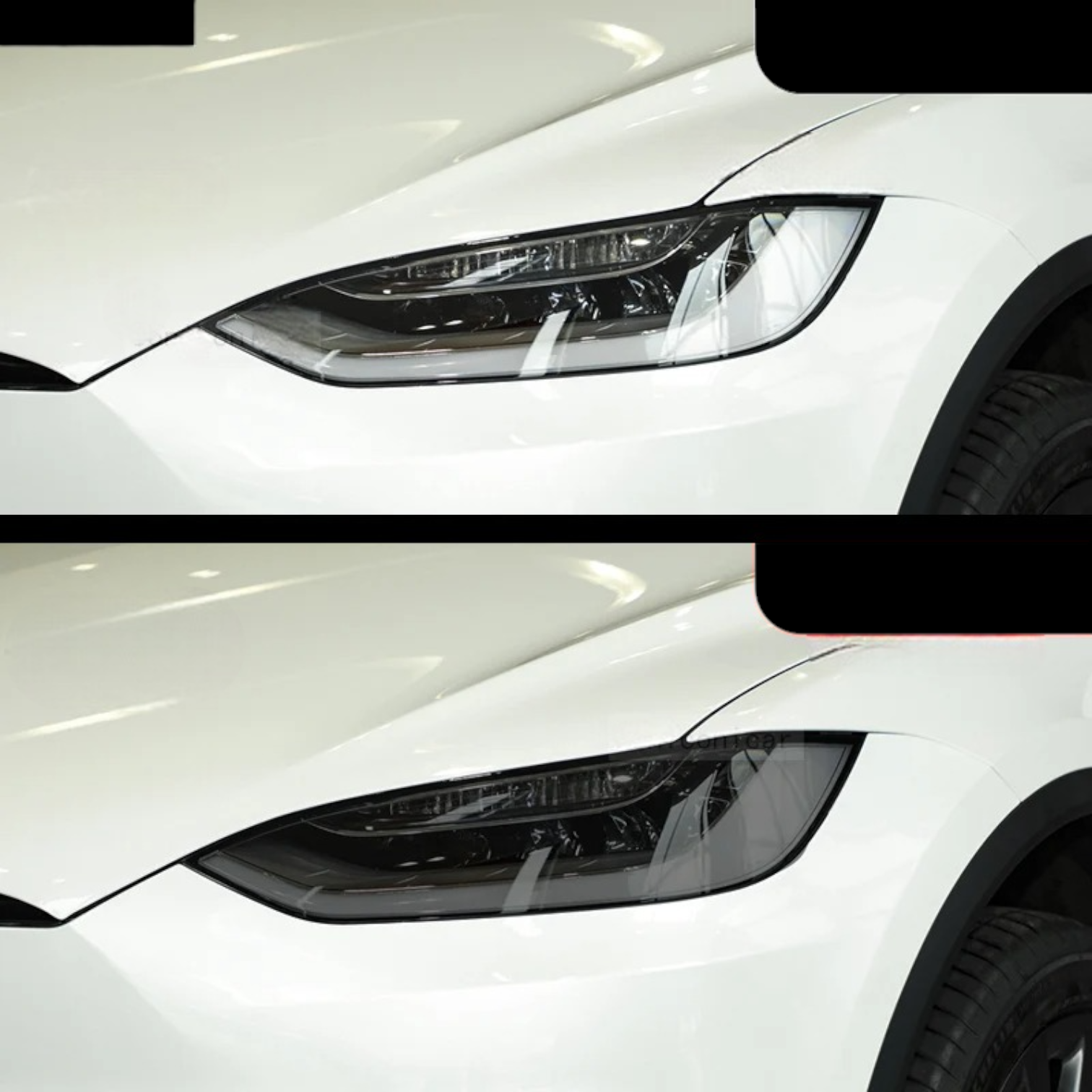 Protective film for front lights for TESLA MODEL 3/Y/S/X - ProTesla