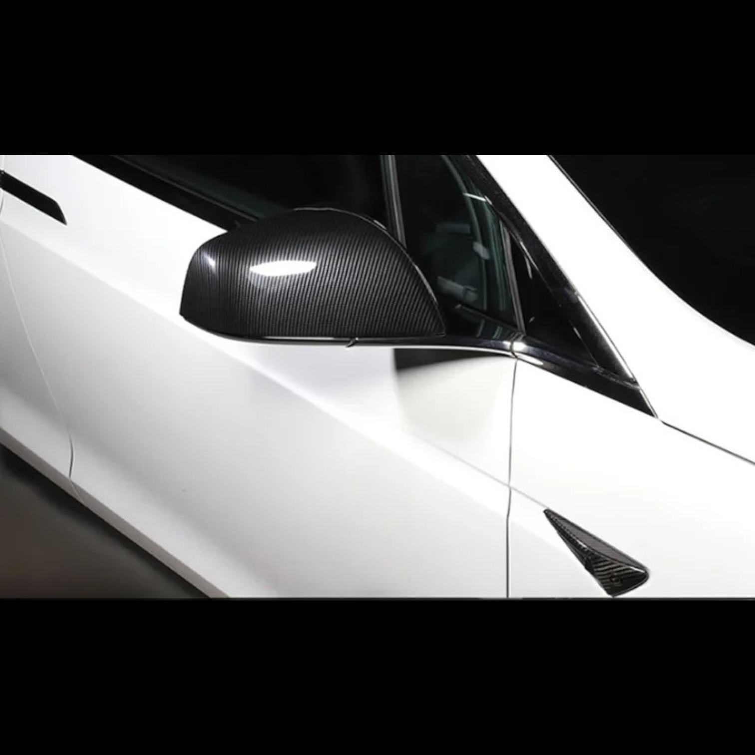 carbon mirror shell for TESLA MODEL S/X - ProTesla